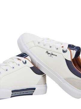 Tênis Pepe Jeans Kenton Branco para Criança