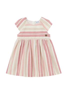 Vestido Mayoral Listrado para Bebê