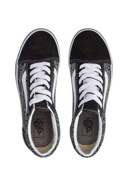 Tênis Vans Old Skool Logo Preto Teen