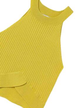 Top Mayoral Tricot Amarelo para Menina