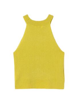 Top Mayoral Tricot Amarelo para Menina