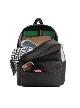 Mochila Vans Old Skool Check Preto