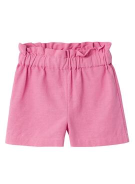 Shorts Nome It Fefona Rosa Para Menina