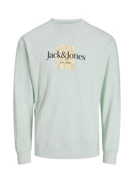 Moletom Jack And Jones Fayette Celeste Para Menino