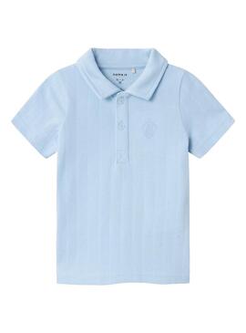 Camisa Polo Name It Fen Azul para Menino