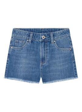 Short Pepe Jeans A-Line Relaxed Para Menina