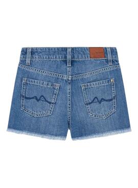 Short Pepe Jeans A-Line Relaxed Para Menina
