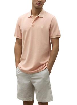 Camisa Polo Tedalf Laranja Ecoalf para Homem