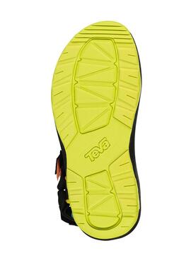 Teva Hurrican XLT2 Negro Para Niños.