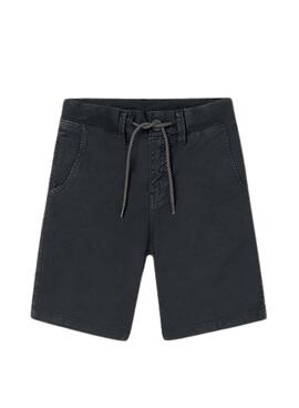 Shorts Mayoral Sarga Better Cotton Cinza para Menino