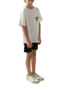 Shorts Mayoral Sarga Better Cotton Cinza para Menino