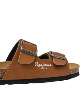 Sandálias Pepe Jeans Kansas Marrom para Meninos e Meninas