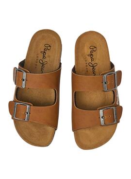 Sandálias Pepe Jeans Kansas Marrom para Meninos e Meninas