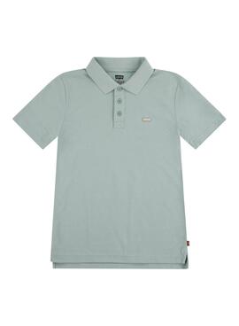 Polo Levis Tape azul para meninos