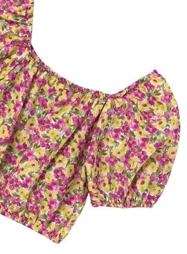 Blusa Mayoral Flores Para Menina