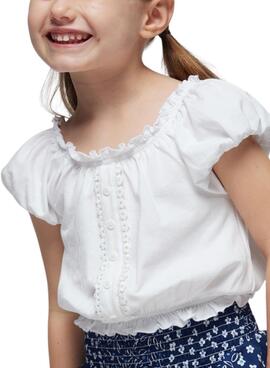 Conjunto Mayoral 2 peças Short com Babados para Menina