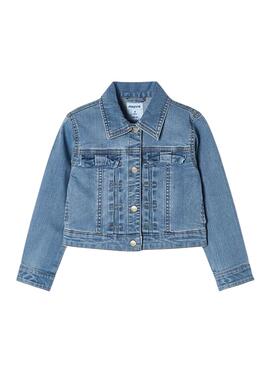 Jaqueta jeans Mayoral de tamanho médio para menina