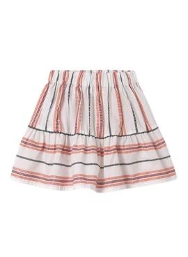 Saia Mayoral listrada para menina.