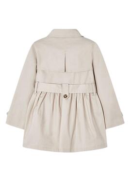 Trench coat Mayoral laço bege para menina