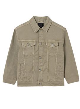 Jaqueta Mayoral Denim Verde para Menino