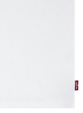 Camiseta Levis Hit Branca Para Menino.