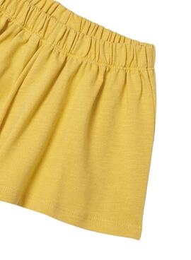 Conjunto Mayoral Top Amarelo para Menina