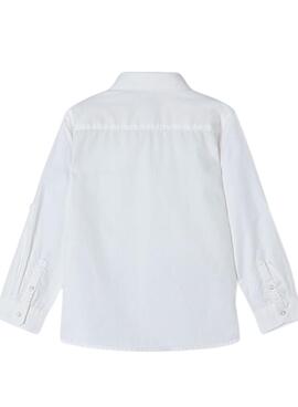Camiseta Mayoral Básica Branca Para Menino