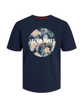 Camiseta Jack and Jones Chill Marinho para Menino