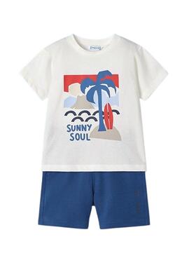 Conjunto Mayoral Sunny Soul Indigo Para Menino