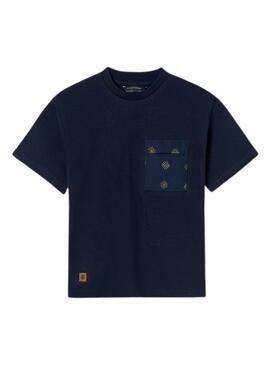 Camisa Mayoral Bolsa Marinha para Menino