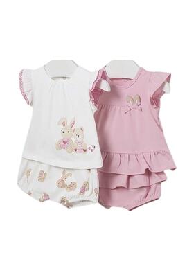 Conjunto Mayoral Ponto 4 Peças Curto Para Bebê