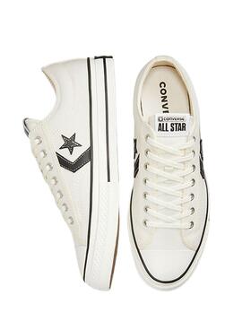 Tênis Converse Star Player 76 Canvas Branco para Crianças