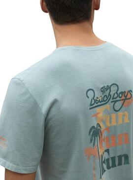 Camiseta Ecoalf Fun Verde Para Homem