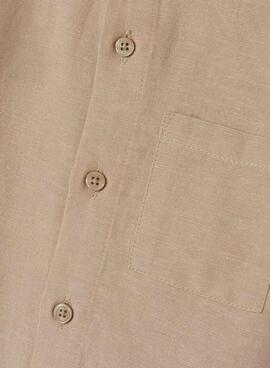 Camisa Name It Faher Linho Torrado Para Menino