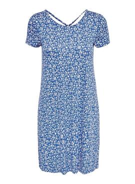 Vestido Only Bera Azul Para Mulher