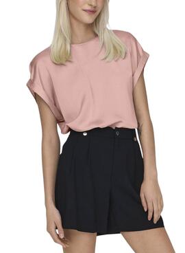 Top Only Lieke Rosa para Mulher.