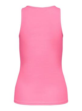 Camiseta Only Kenya Rosa Para Mulher