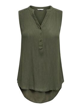 Top Only Jette Verde Para Mulher