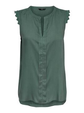 Top Only Kimmi Verde Para Mulher.