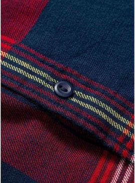 Camisa Levis Jackson Worker Vermelho para Homem