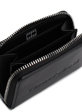 Carteira Tommy Jeans Essential Must Small preta