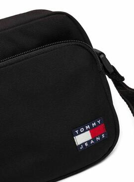 Bolsa Tommy Jeans Essential preta para mulher