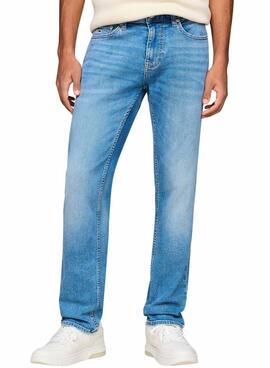 Jeans Tommy Jeans Scanton Slim azul claro para homem