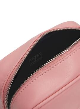 Bolsa de ombro Tommy Hilfiger Essential Must Camera rosa para mulher.