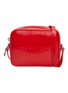 Bolsa tiracolo Tommy Hilfiger Essential Must Camera vermelha para mulher.