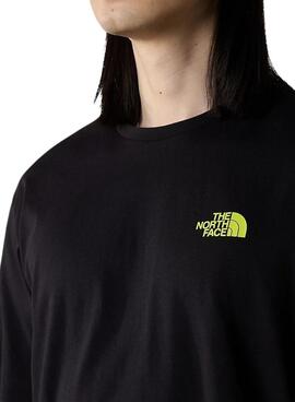 Camiseta The North Face Festival preta para homem.