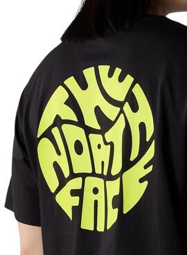 Camiseta The North Face Festival preta para homem.