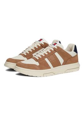 Sapatilhas Tommy Jeans The Brooklyn marrom para homens