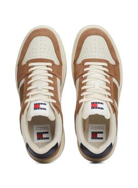 Sapatilhas Tommy Jeans The Brooklyn marrom para homens