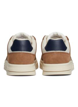 Sapatilhas Tommy Jeans The Brooklyn marrom para homens